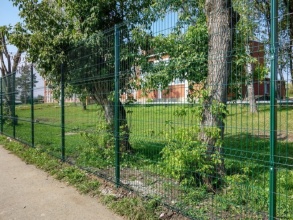 3D заборы для школы 90 метров фото в Рязановском