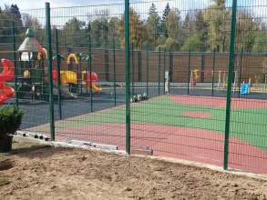 Забор на детскую площадку 50 метров фото в Рязановском